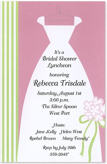 Bridal Shower Party Invitations