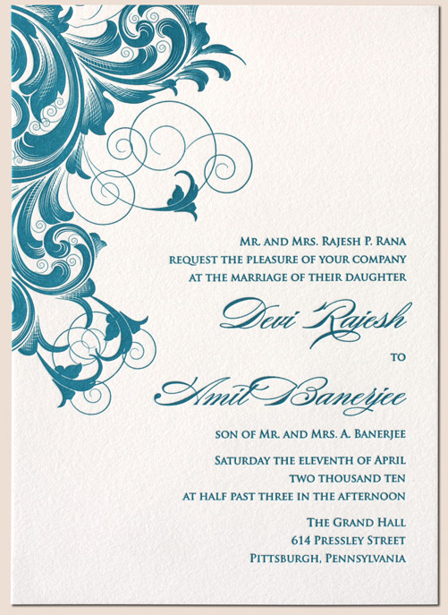 Wedding Party Invitations