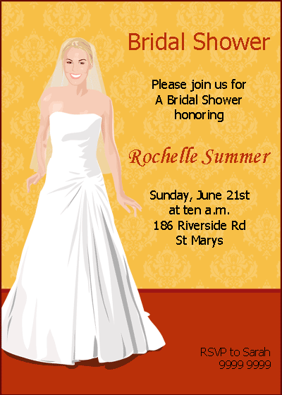 Bridal Shower Ideas Themes on Bridal Shower Party Invitations   Party Ideas
