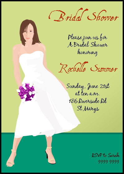 Ideas  Bridal Shower Games on Bridal Shower Party Invitations   Party Ideas