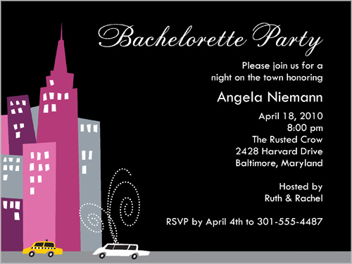 17+ Bachelorette Party Invitations – Party Ideas