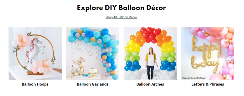 Party Balloons Ideas